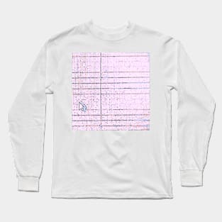 Cursive Pink Long Sleeve T-Shirt